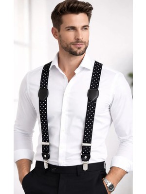 Başkent Çanta Puantiyeli Pantolon Askısı Siyah