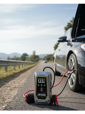 Antalya Mermerit ve Granit Acil Durum LED Işıklı Akü Takviye ve Hava Kompresörü