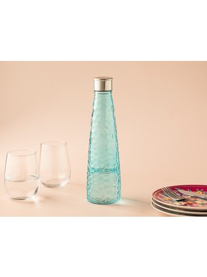 English Home Largii Cam Şişe Turkuaz