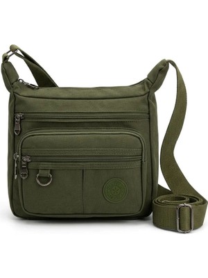 Mg Concept Çok Gözlü Kadın Omuz Çantası – Fermuarlı Günlük Kullanım Çapraz Askılı Çanta Kahve Siyah Krem Mavi Yeşil Vizon