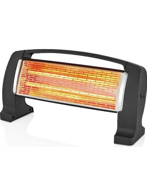 Sinbo Sfh-3399 Quartz Isıtıcı 2000 W Güçlü Taşınabilir Yer Ve Masa Üstü Kullanım İçin Uygun