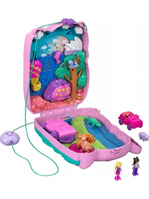 Polly Pocket Çanta Olabilen Micro Oyun Setleri 2-4 Yaş Kız Çocuklar İçin Koala Temalı