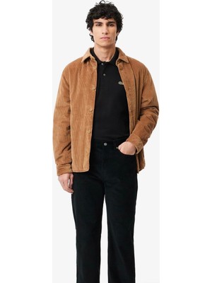 Lacoste Polo Büyük Beden Siyah