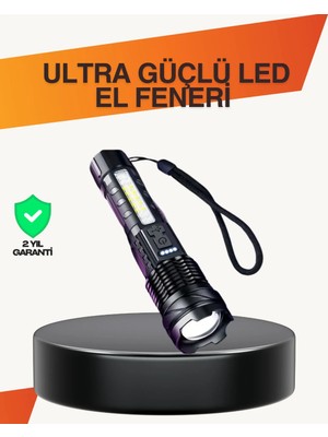 Antalya Mermerit ve Granit Outdoor ve Acil Durum Için Güçlü LED El Feneri