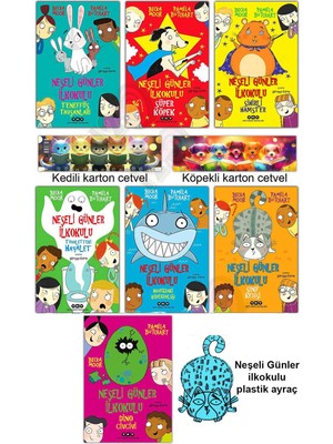 Yapı Kredi Yayınları Neşeli Günler Ilkokulu 7 Kitap Set (7-9 Yaş) Teneffüs Süper Köpek Hamster Hayalet Köpekbalığı Kedi