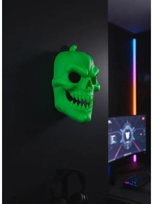 Antalya Mermerit ve Granit Yeşil Korku Temalı Maske Cadılar Bayramı Dekor