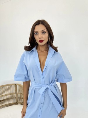 Stores36 5318 Elbise-Mavi