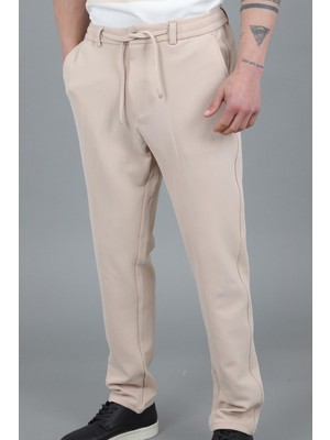 Stil Kombin Diagonel Kumaş Jogger Pantolon CPT-5_0436
