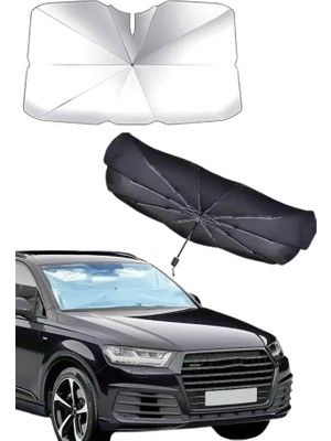 Antalya Mermerit ve Granit Taşınabilir Oto Cam Güneşliği Katlanabilir Tüm Araçlara Uyumlu Güneş Gölge Koruyucu