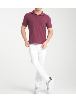 Lacoste Polo Clasıc Fit Patlıcan Mor