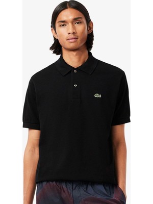 Lacoste Polo Büyük Beden Siyah