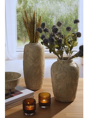 Paşabahçe Kapadokya Seramik Dekoratif Vazo M