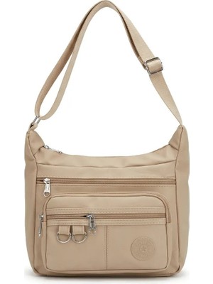 Mg Concept Çok Gözlü Kadın Omuz Çantası – Fermuarlı Günlük Kullanım Çapraz Askılı Çanta Kahve Siyah Krem Mavi Yeşil Vizon