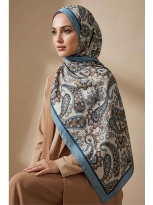 Mimelif Dilruba Pamuk Vual Desenli Şal