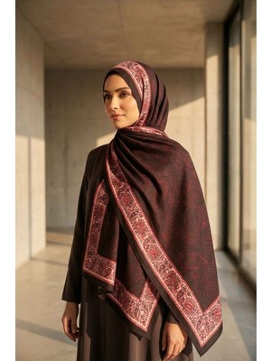 Mimelif Şehnaz Ipeksi Desenli Şal