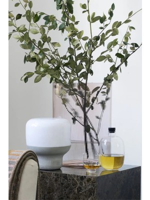 Paşabahçe Nude Rose Mist Vazo 38 cm