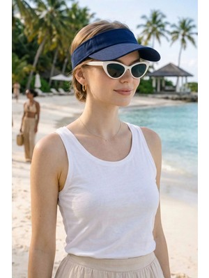 Elif İç Giyim Ritagarcia Uv Koruyuculu Unisex Siperlikli Tenisci Şapka