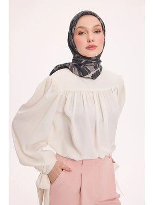 Silk Home Dört Mevsim Antik Motif Viskon Velora Eşarp 6419-10