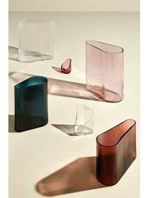 Paşabahçe Nude Rose Mist Vazo 29 cm