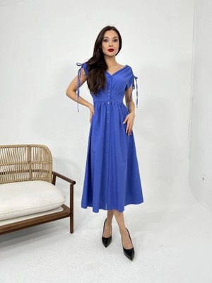 Stores36 5486 Elbise-Mor