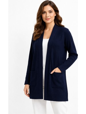 Gürkan Kadın Anne Triko Cepli Hırka BGL-ST05293