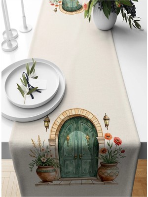 Bertille Home Ramazan Serisi 140X40 cm Dijital Baskılı Runner (Ramadan)