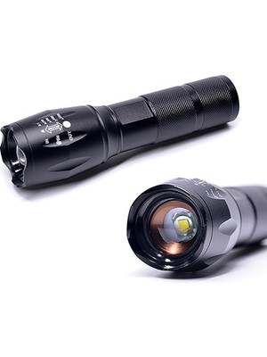 İlk El Grup Ieg™ Flash Özellikli Güçlü Şarjlı El Feneri