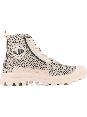 Palladium Pampa Underlayer Sand Leopard Kadın Ayakkabı