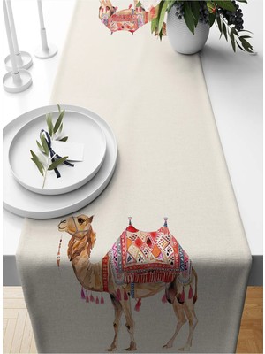 Bertille Home Ramazan Serisi 140X40 cm Dijital Baskılı Runner (Ramadan)