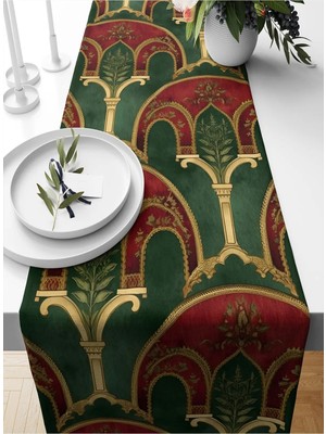 Bertille Home Ramazan Serisi 140X40 cm Dijital Baskılı Runner (Ramadan)