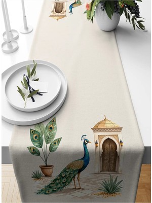 Bertille Home Ramazan Serisi 140X40 cm Dijital Baskılı Runner (Ramadan)