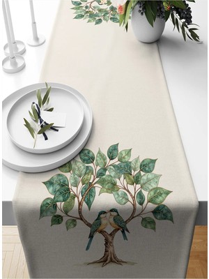 Bertille Home Ramazan Serisi 140X40 cm Dijital Baskılı Runner (Ramadan)