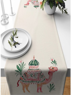 Bertille Home Ramazan Serisi 140X40 cm Dijital Baskılı Runner (Ramadan)