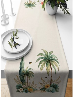 Bertille Home Ramazan Serisi 140X40 cm Dijital Baskılı Runner (Ramadan)