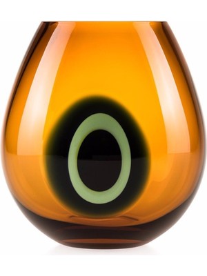 Paşabahçe Nazar Vazo 19 cm Amber