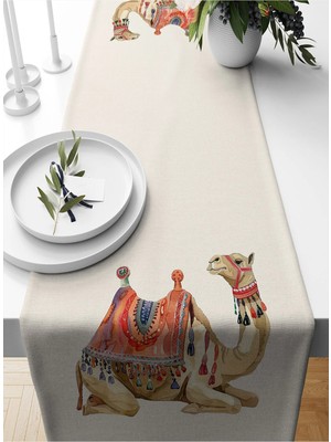 Bertille Home Ramazan Serisi 140X40 cm Dijital Baskılı Runner (Ramadan)