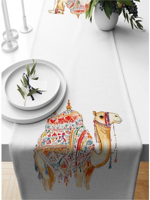 Bertille Home Ramazan Serisi 140X40 cm Dijital Baskılı Runner (Ramadan)