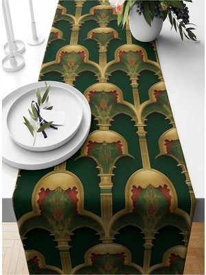 Bertille Home Ramazan Serisi 140X40 cm Dijital Baskılı Runner (Ramadan)