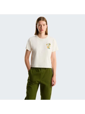 The North Face Flora Embroidered Regular Graphic Kadın Tişört