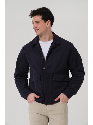 Pique Neıl Erkek Mont Polo Yaka Torba Cep Erkek Mont