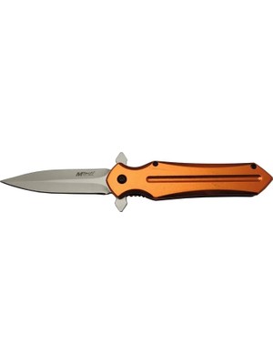 Derin Stok 4222 Turuncu Kamp Çakı 21CM- Yarı Otomatik, Kemerlikli