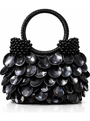 Pazarcan Calista Signature Abiye Çanta - El Yapımı