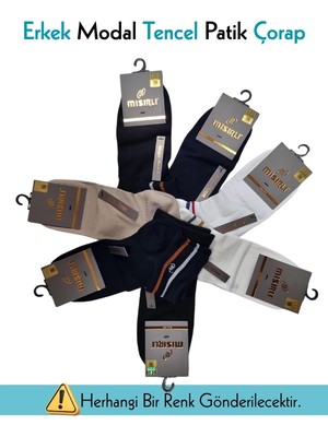 Mısırlı 61207 Erkek Modal Tencel Patik Çorap