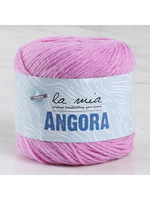 Pazarcan La Mia Angora Pembe El Örgü Ipi 50GR - Yumuşak Hafif