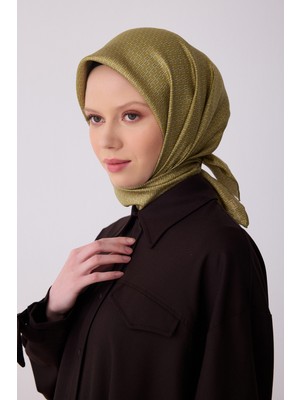 Belli Klasik Desen Ipek Twill Eşarp  - 2026 Ilkbahar-Yaz (T)  4317-88