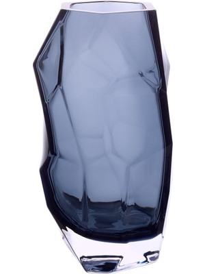 Paşabahçe Jewel Vazo 25 cm Çelik Mavi