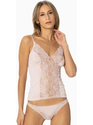 Pierre Cardin Belly Dantel Atlet Külot Takım 381 Pudra