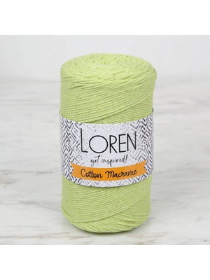 Pazarcan Cotton Macrame Yeşil Ip - Örgü Için Ideal Seçim