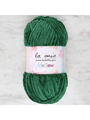 Pazarcan La Mia Mellow Yeşil El Örgü Ipi - Kadife Yumuşaklık