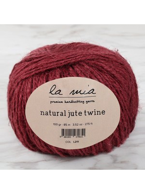 Pazarcan La Mia Bordo Jüt Ip 100 gr - Doğal Hobi Malzemesi